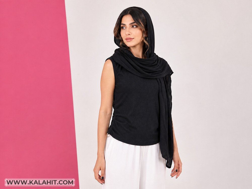 کراپ آستین حلقه ای