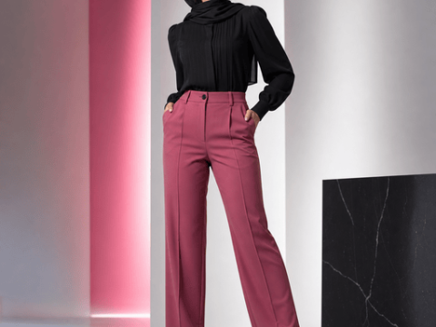 شلوار پارچه‌ای